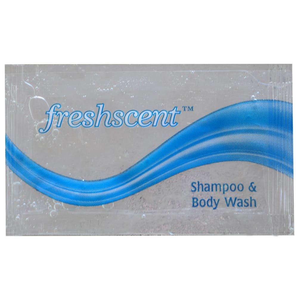 2-in-1 Shampoo/Body Wash Packets - 0.34 oz 1