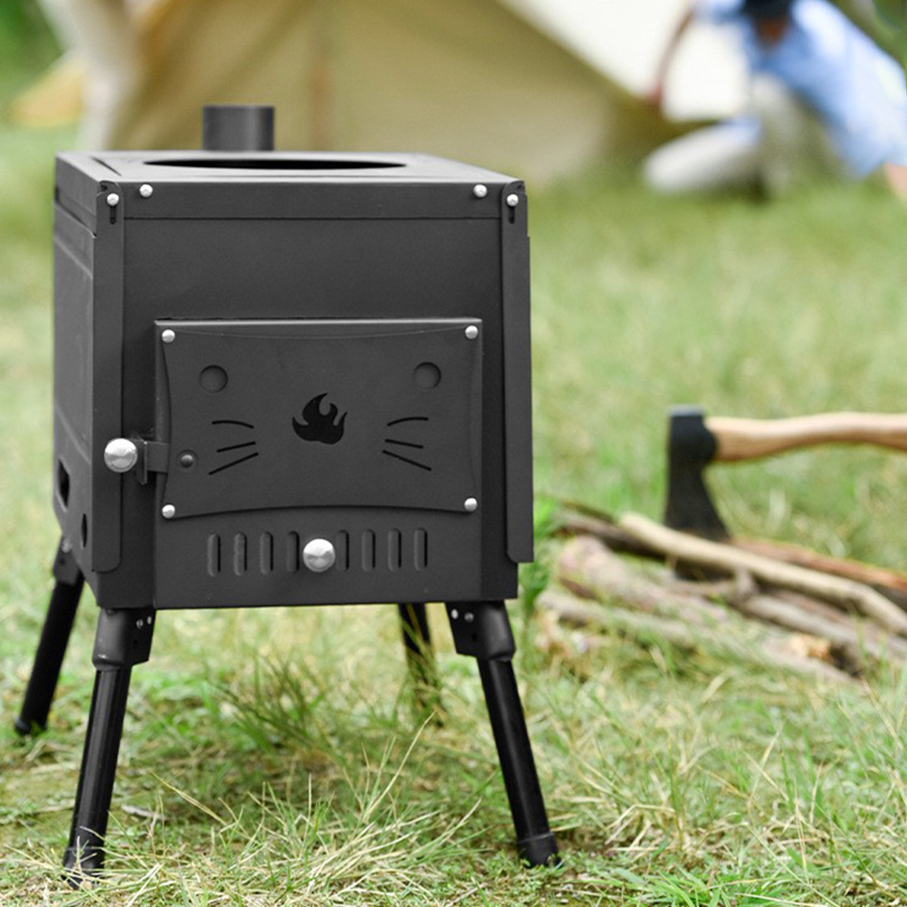 Collapsible And Portable Wood Stove 3