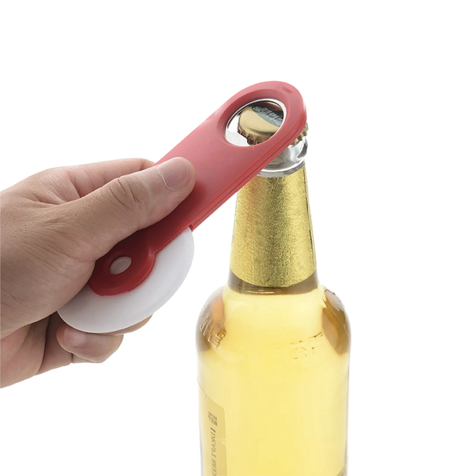 2 in 1 Mini Pizza Slicer And Bottle Opener Portable 2