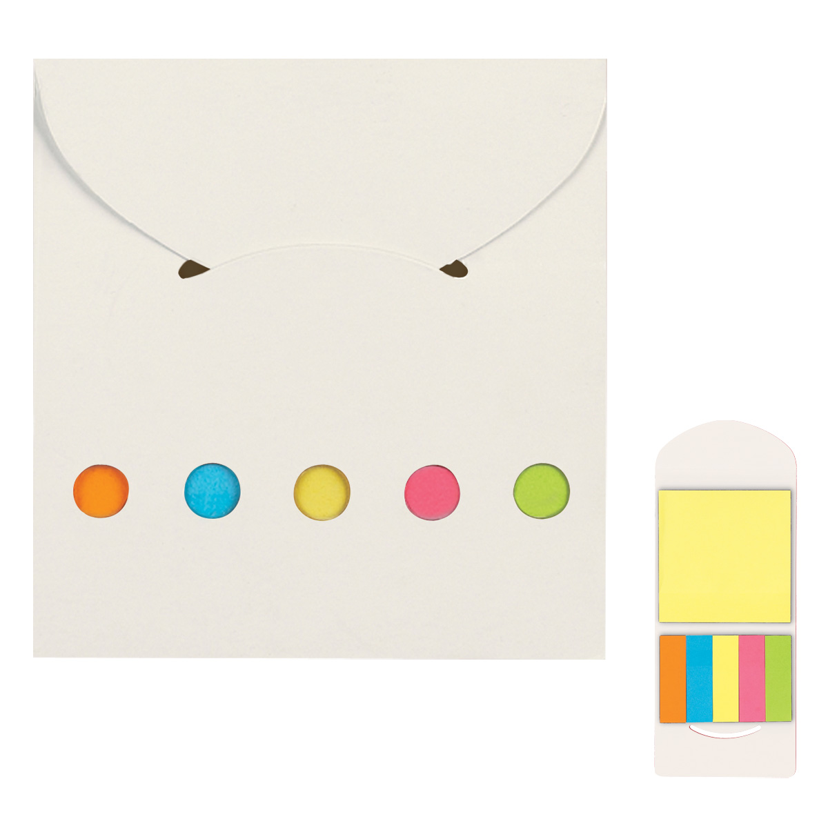 Sticky Notes And Flags In Pocket Case 26