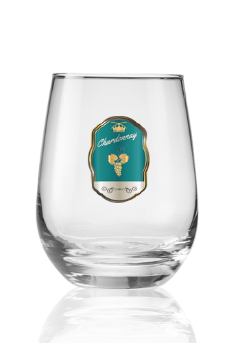 15.25 oz. Libbey Stemless White Wine Glasses 12