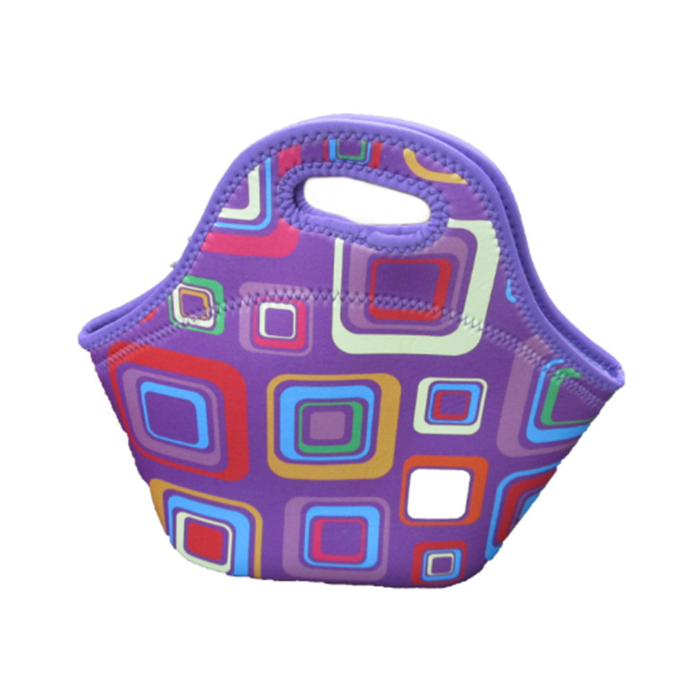 Tie Dye Sublimation Neoprene Lunch Bag 7