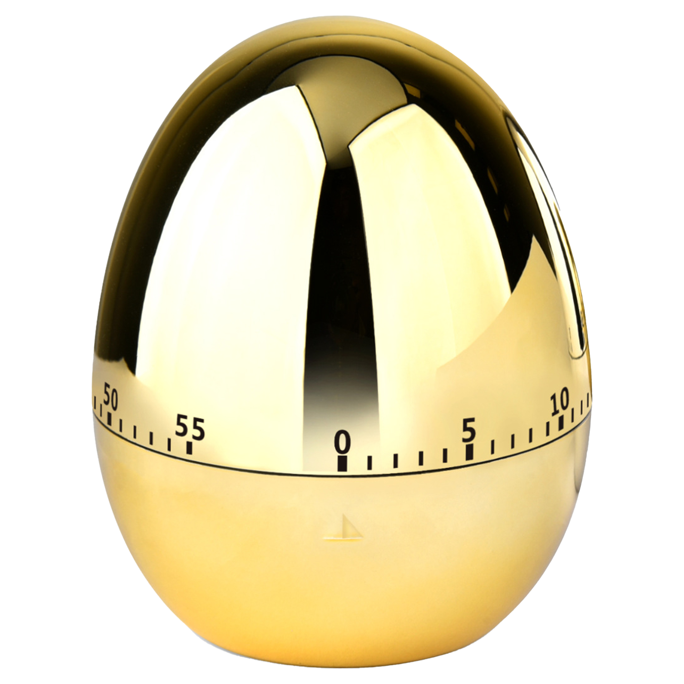 Stainless Steel Egg Shaped Mechanical Timer 4