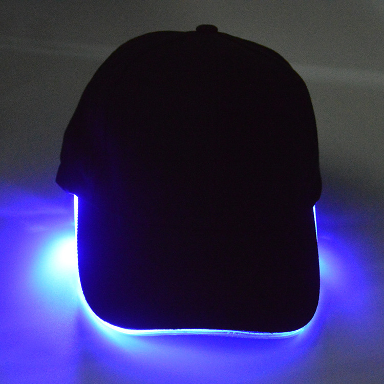 LED Light Baseball Cap Glow Party Hat 2