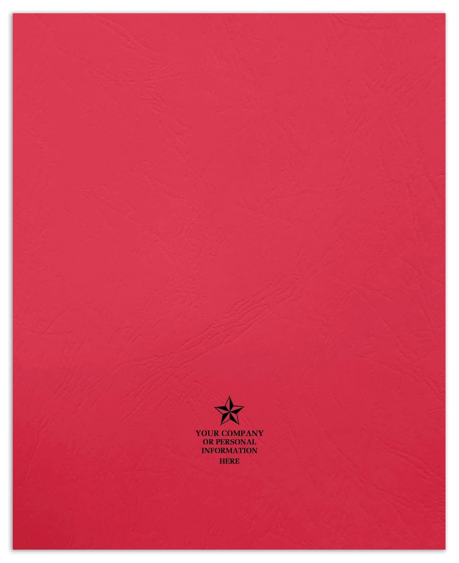 Reinforced Presentation Folders, Continuous Pocket 5