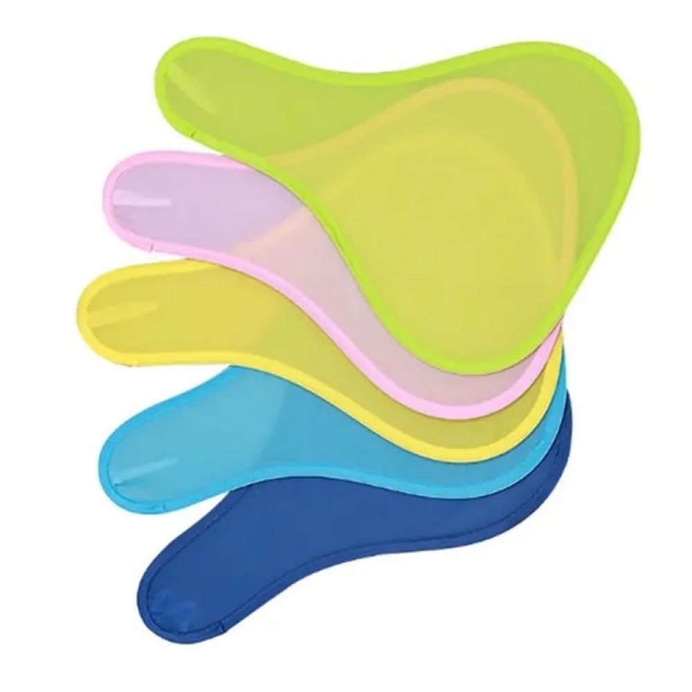 Collapsible Polyester Fan with Pouch 3