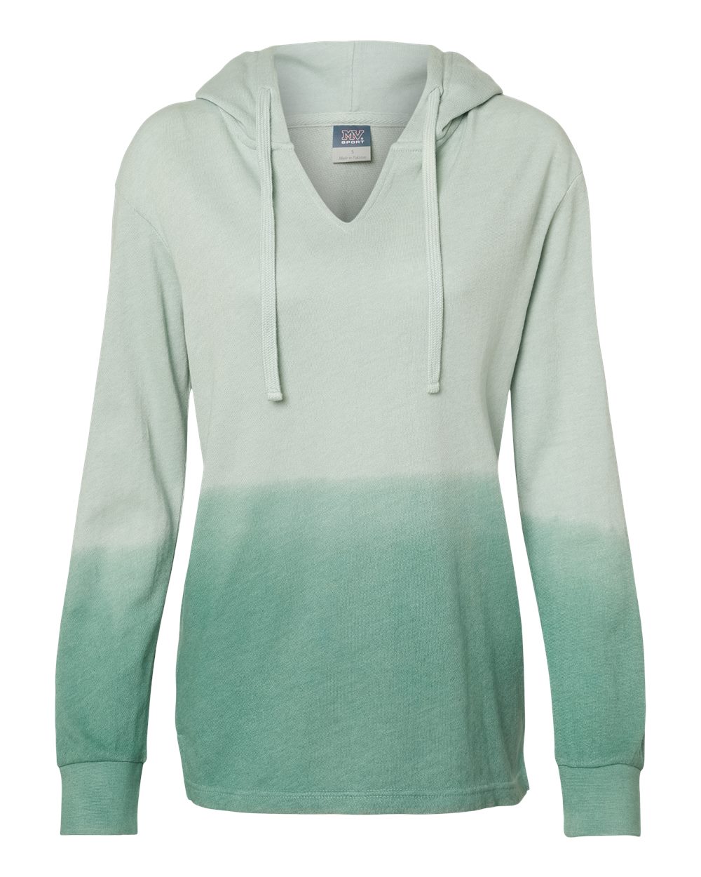 Women's French Terry Ombré Hooded Sweatshirt - W20185 2