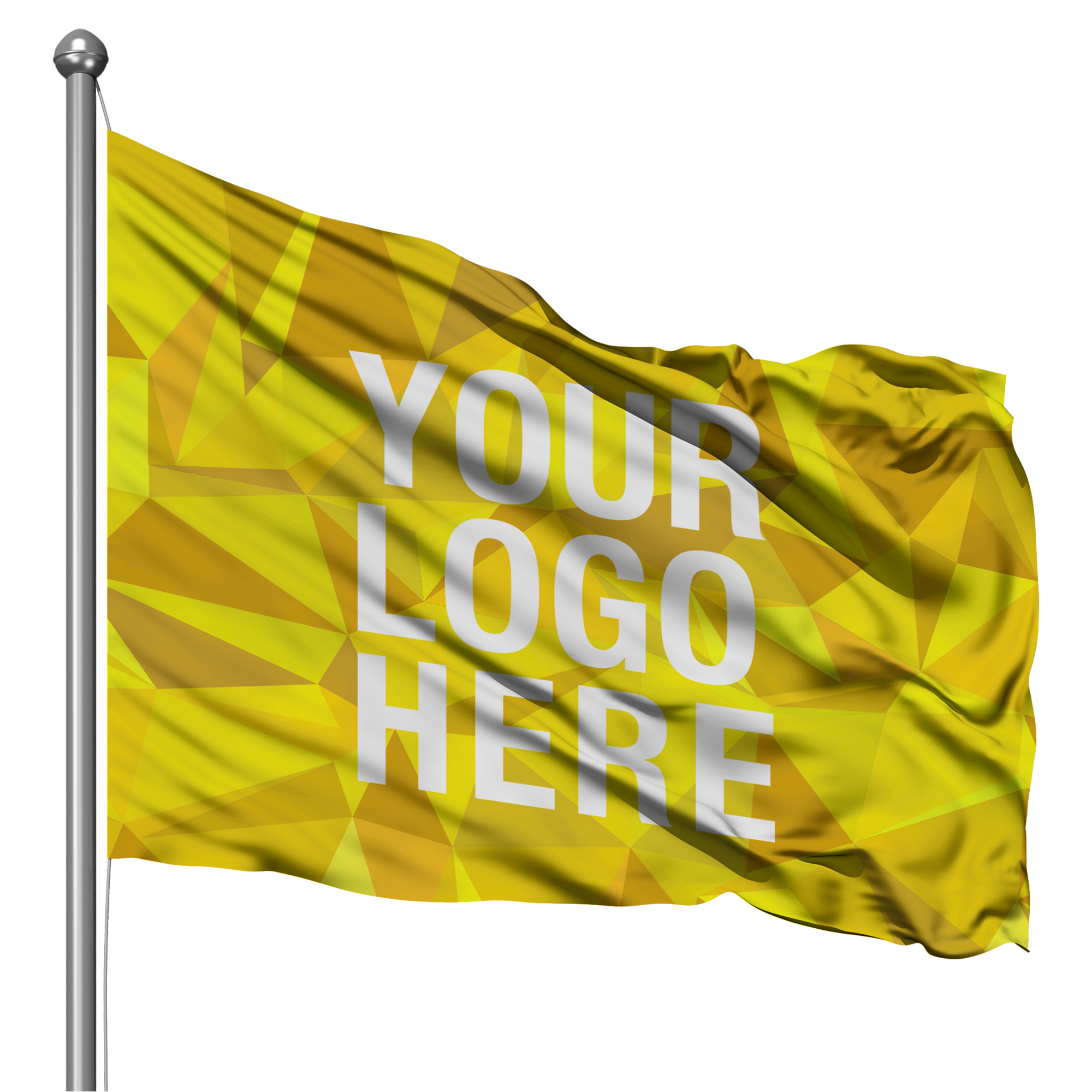 Premium Sublimated Single-Sided Flag - 3'x5' 10