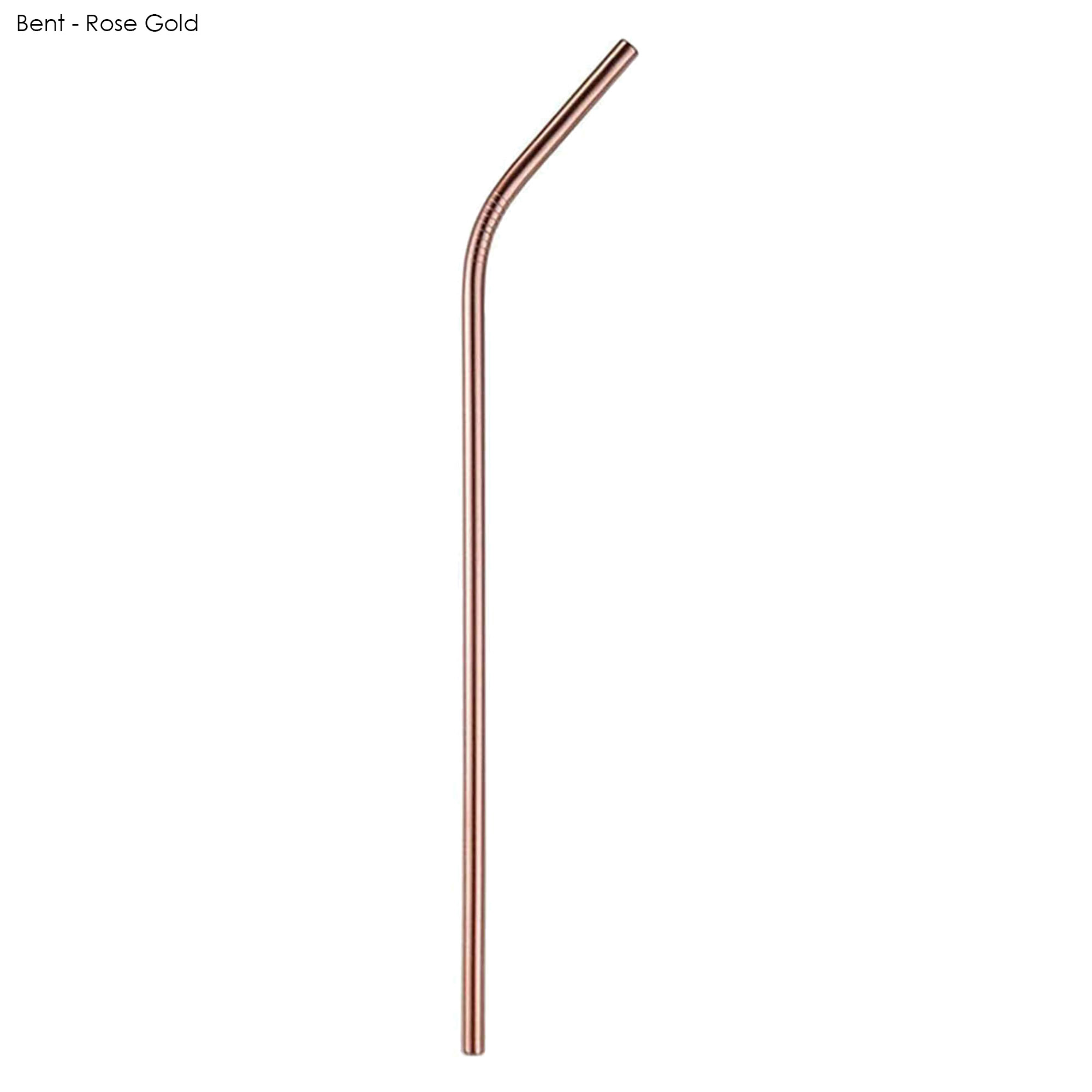 Stainless Steel Straw 6MM x 215MM - Colour 19