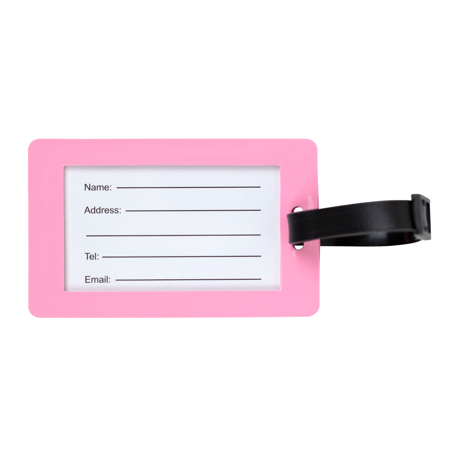4.5" x 2.5" PVC Luggage Tag 3