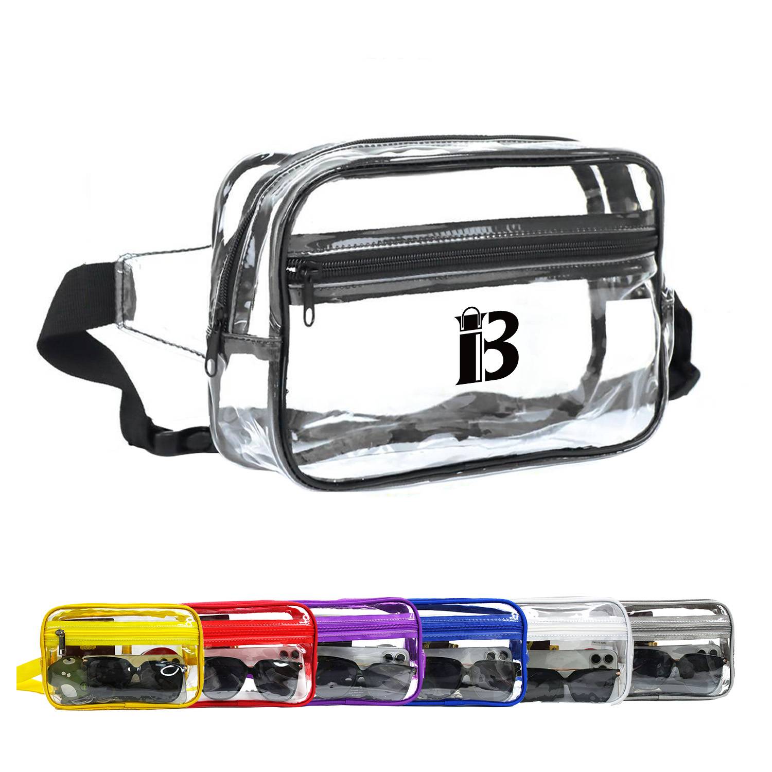 Waterproof Clear Fanny Waist Pack With Adjustable Strap 5