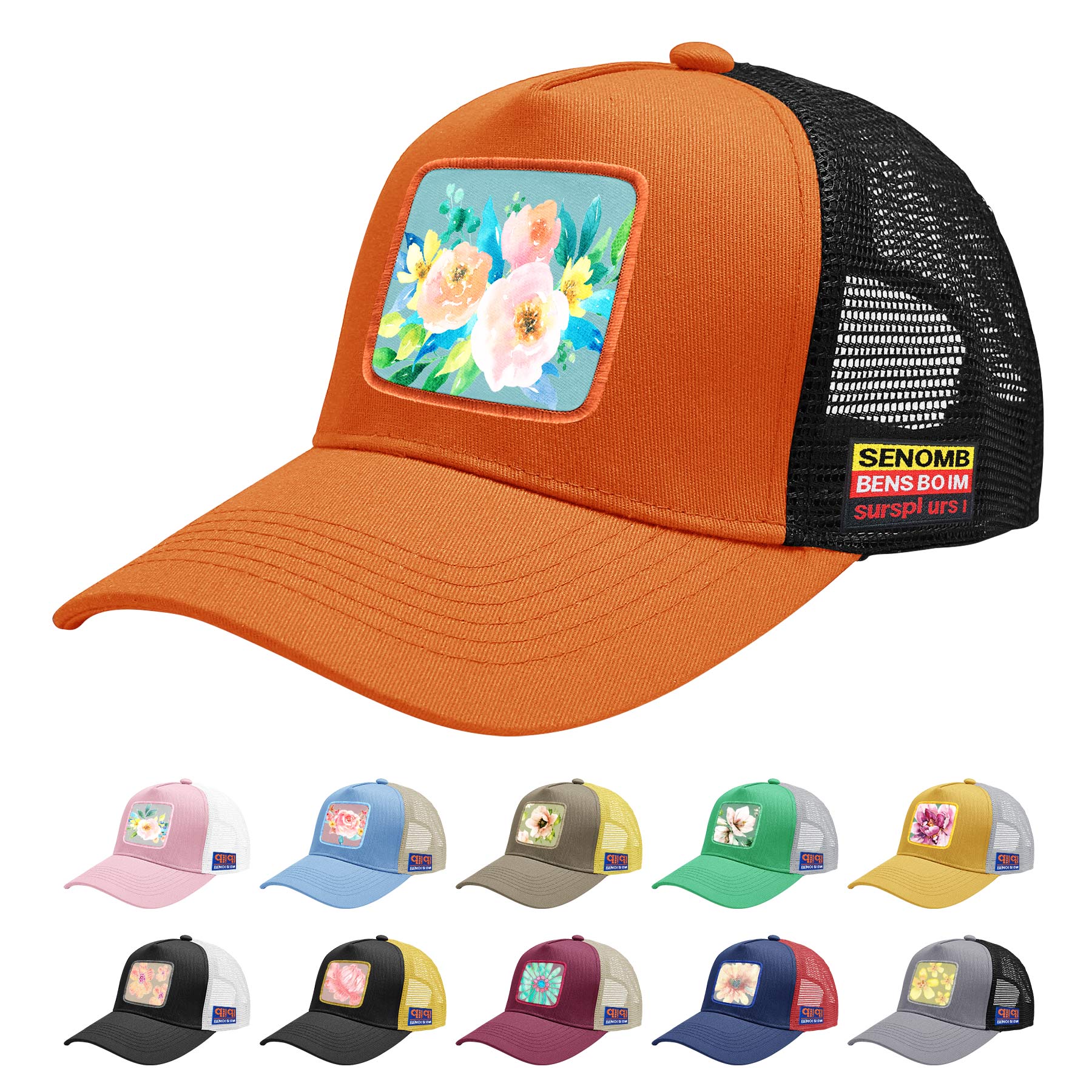 5 Panel Trucker Cap 2