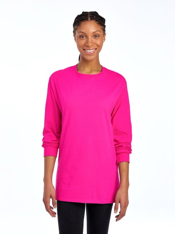 FRUIT OF THE LOOM HD Cotton™ Unisex Long-Sleeve T-Shirt 12