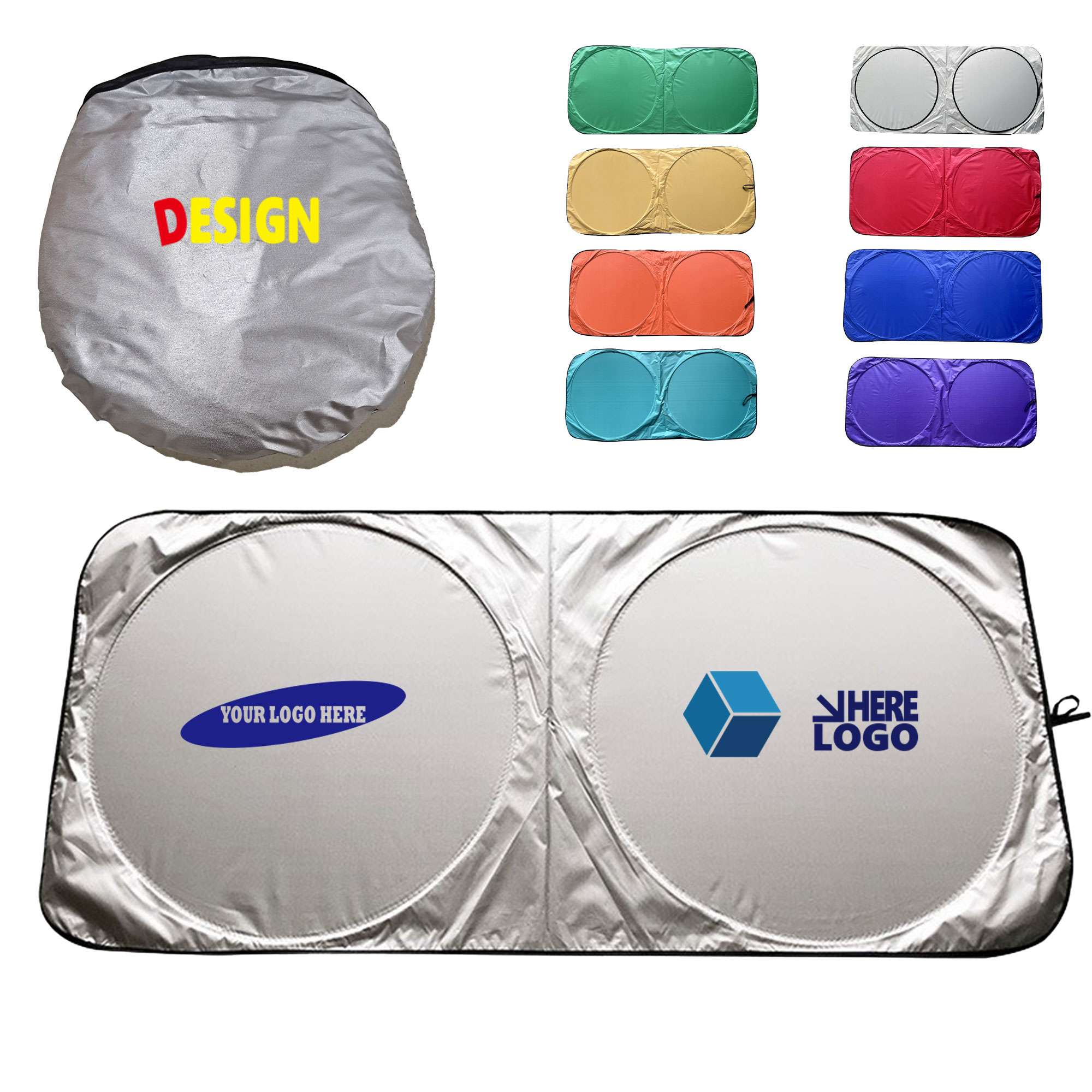 Foldable Auto Sun Protector 1