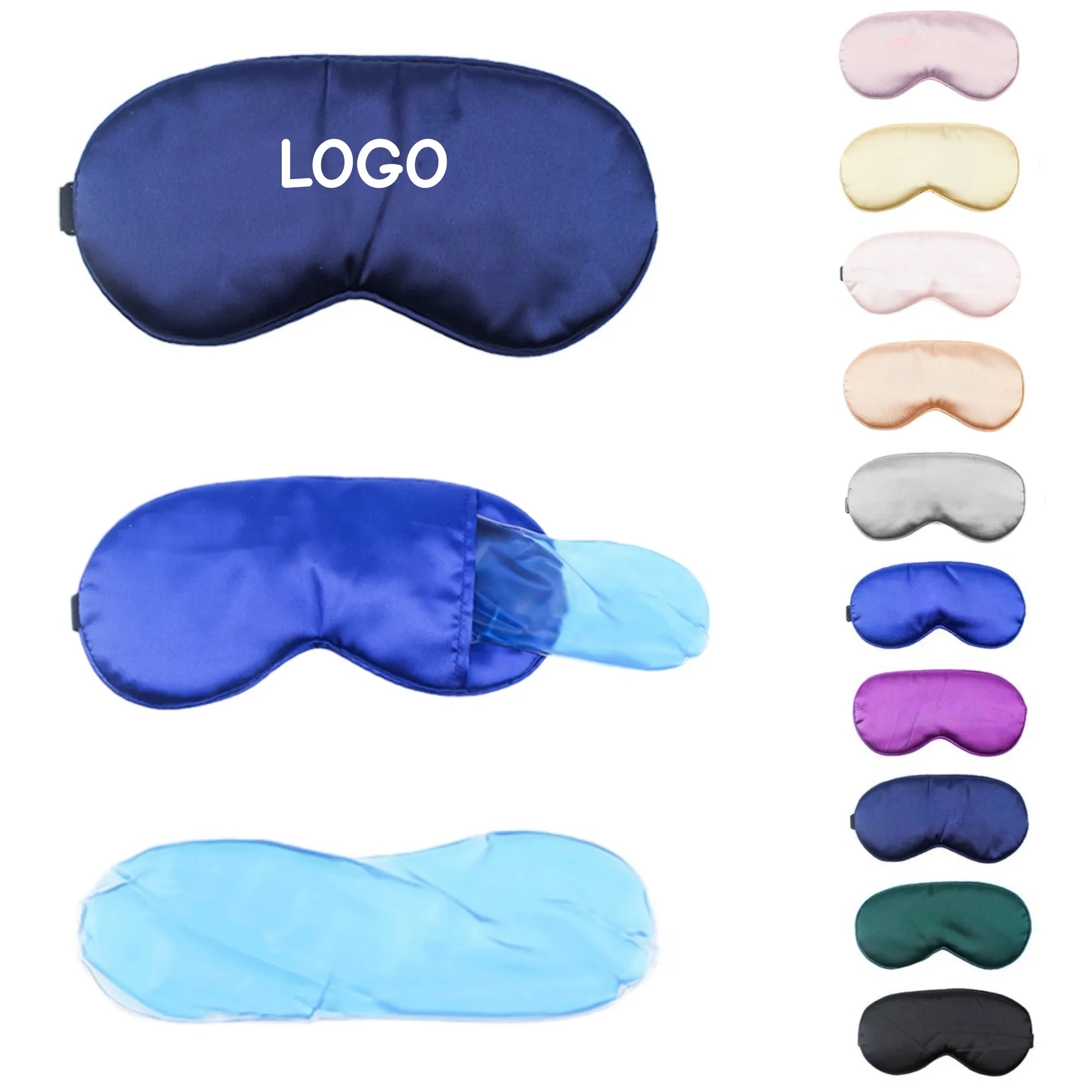 Custom Logo Sleep Mask Blackout Eye Mask Comfort