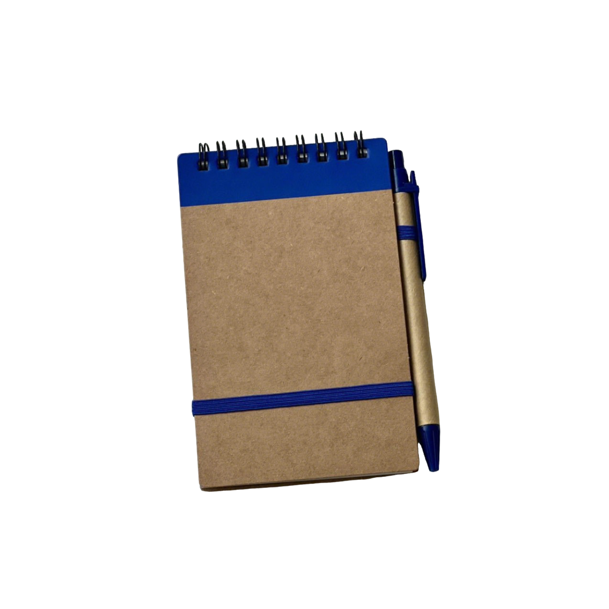 Hardcover Spiral Notebook With Pen Holder 5.9" Length X 3.5" Width X 0.6" Height 3