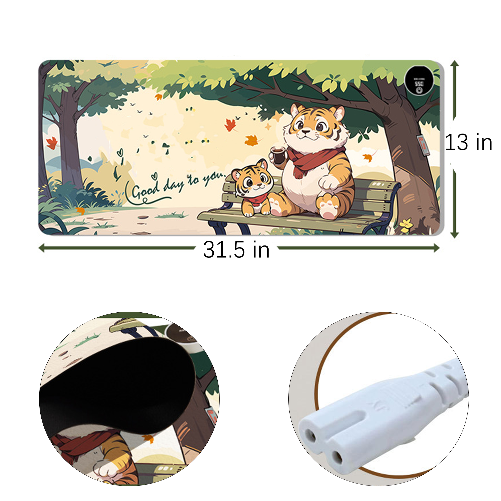 Custom Heated Mouse Pad 3