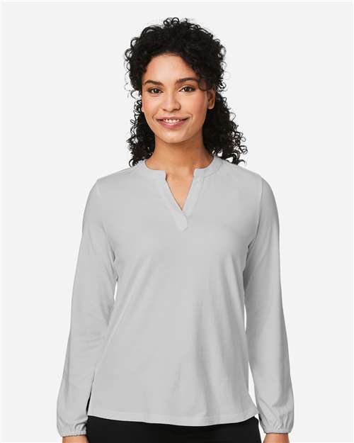 Women's Raleigh Half-Placket Knit Top - DP122W 43