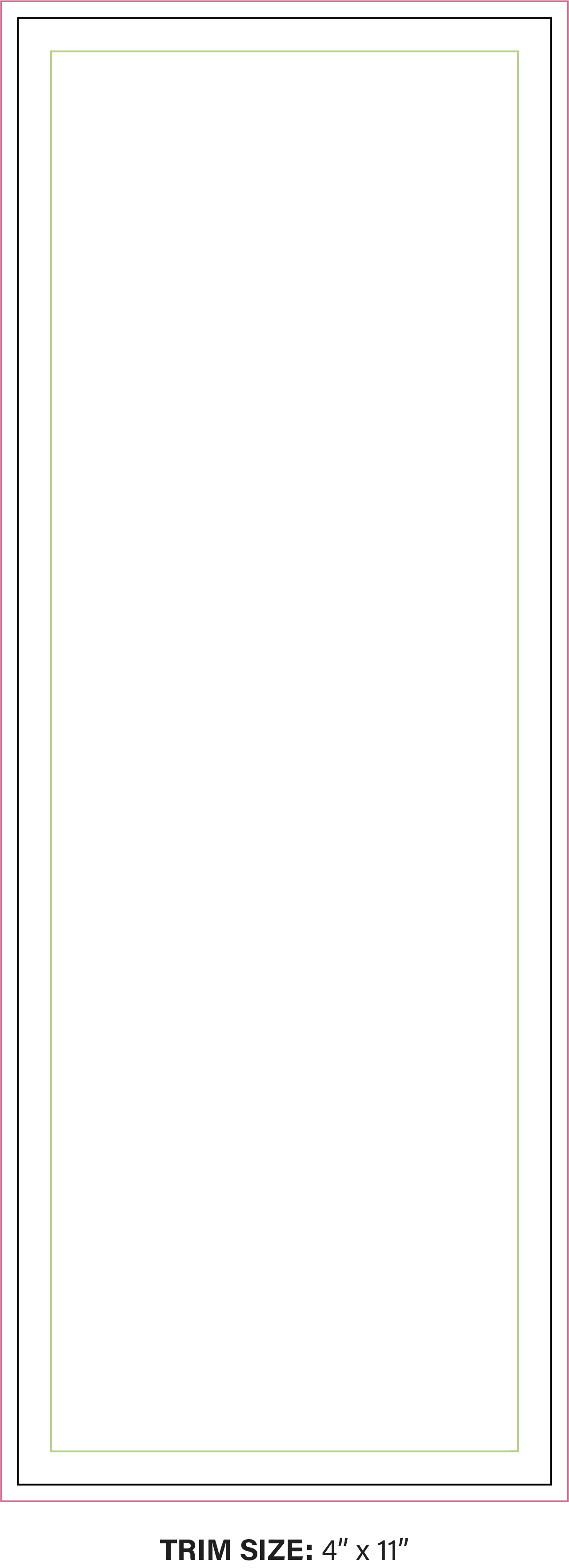 Scratch Pad / Notepad - 25 Sheets - 4x11 3
