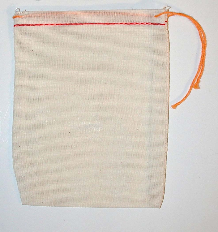 100% Natural Cotton Drawstring Bag 3X4" 3
