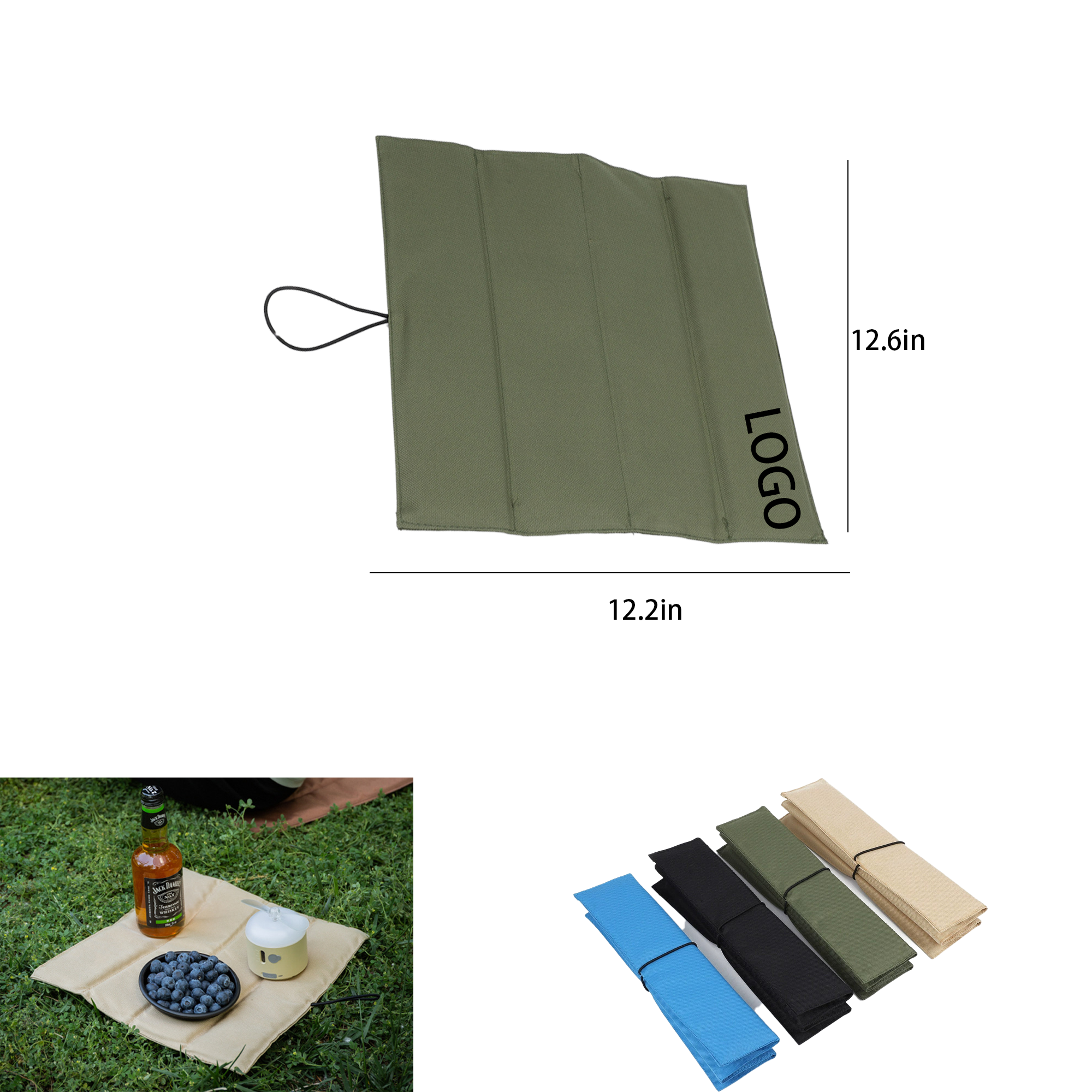 Durable Oxford Cloth Moisture Resistant Seat Cushion 2
