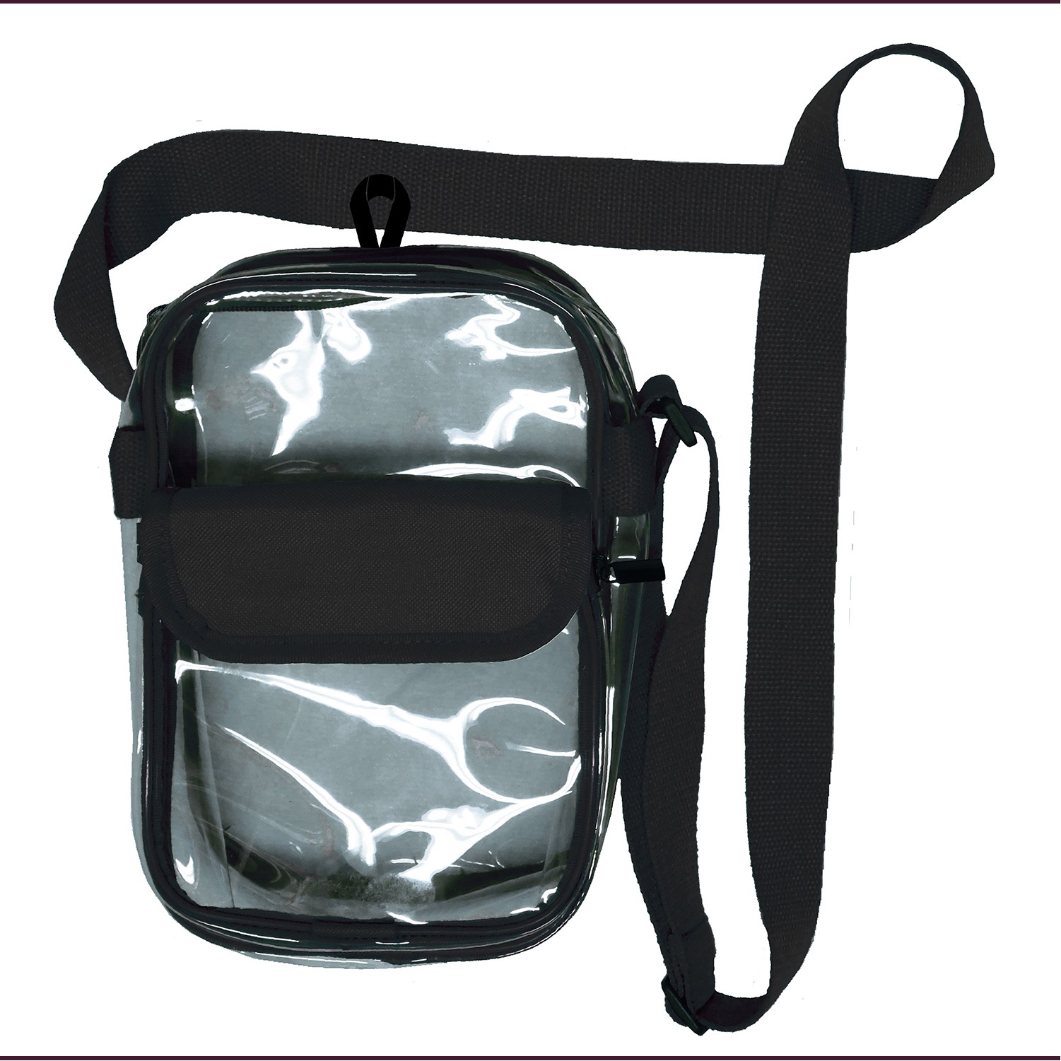 Waterproof Clear-View Crossbody Stadium Bag 9