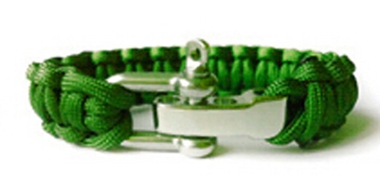Metal Clip Survival Bracelet 2
