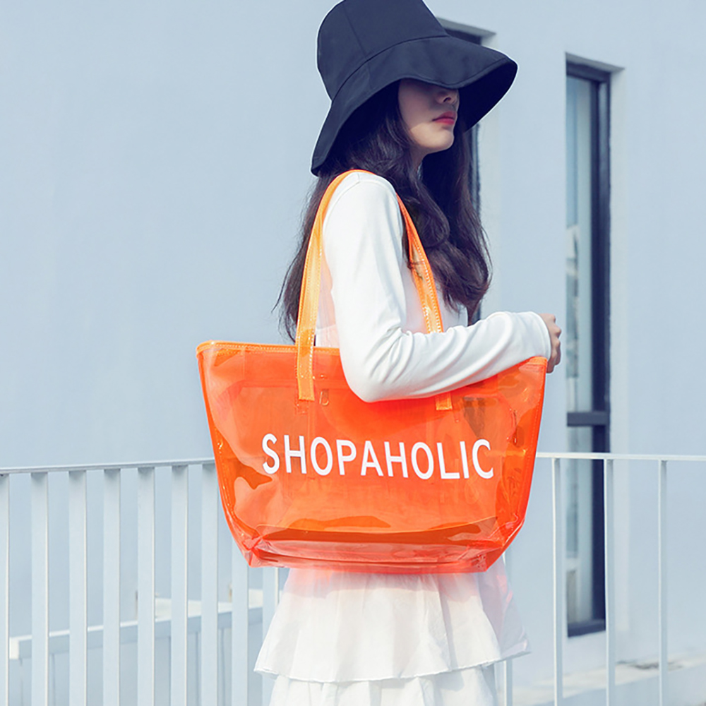PVC Clear Handbag Plastic Bag 6