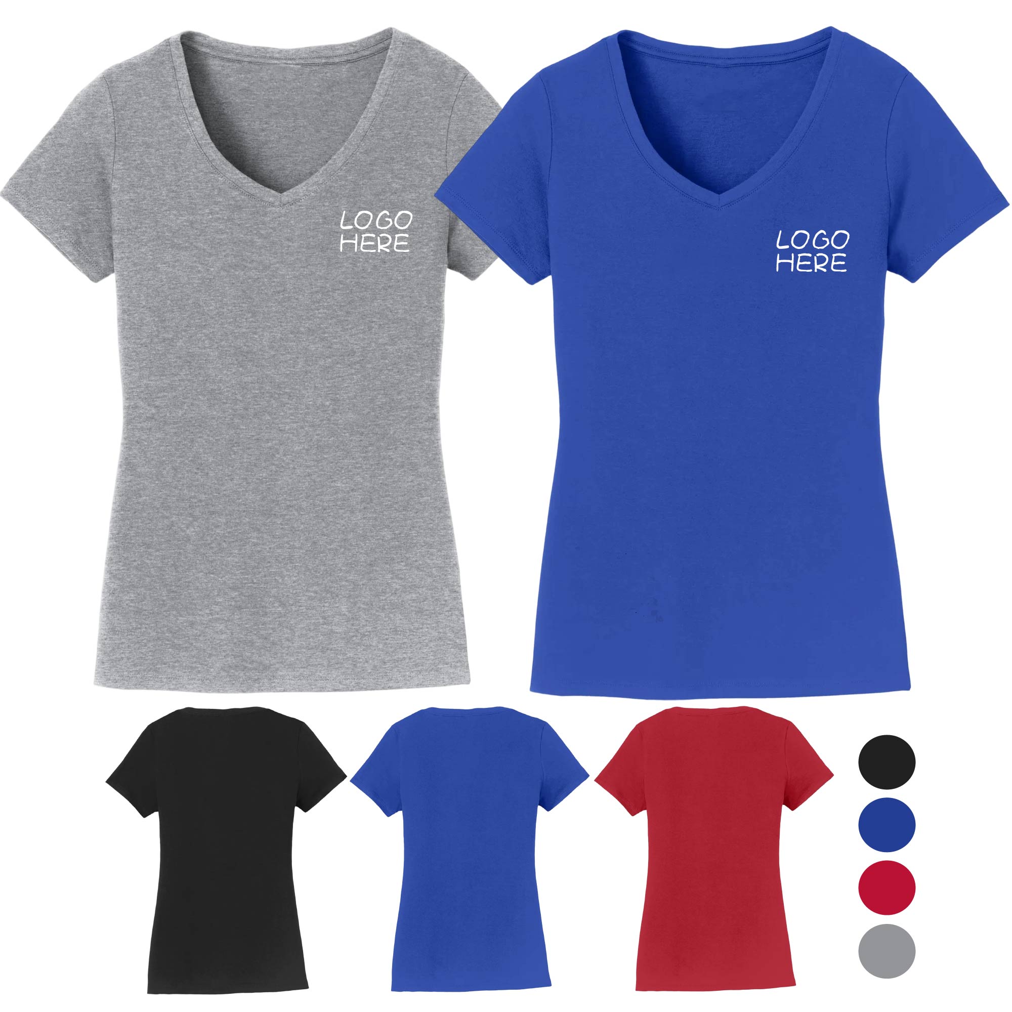 Women's V-Neck Tee 3