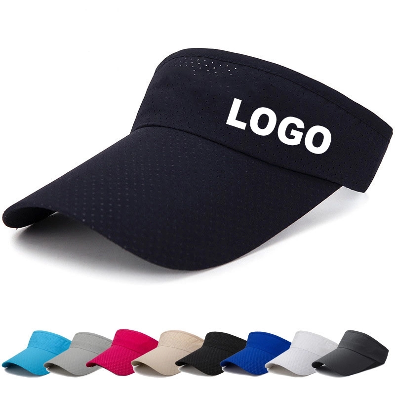 Custom Adjustable Sun Visor Caps for Unisex 2
