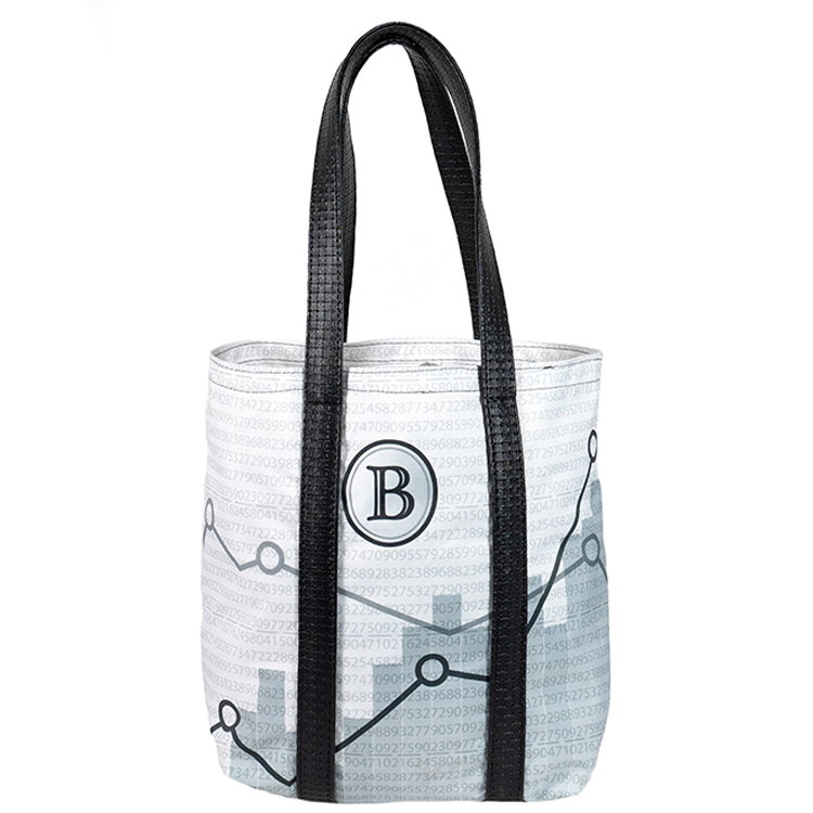 Small Bottom Gusset Tote (11"H x 14"W x 5"D), custom tote bag with logo imprint 8