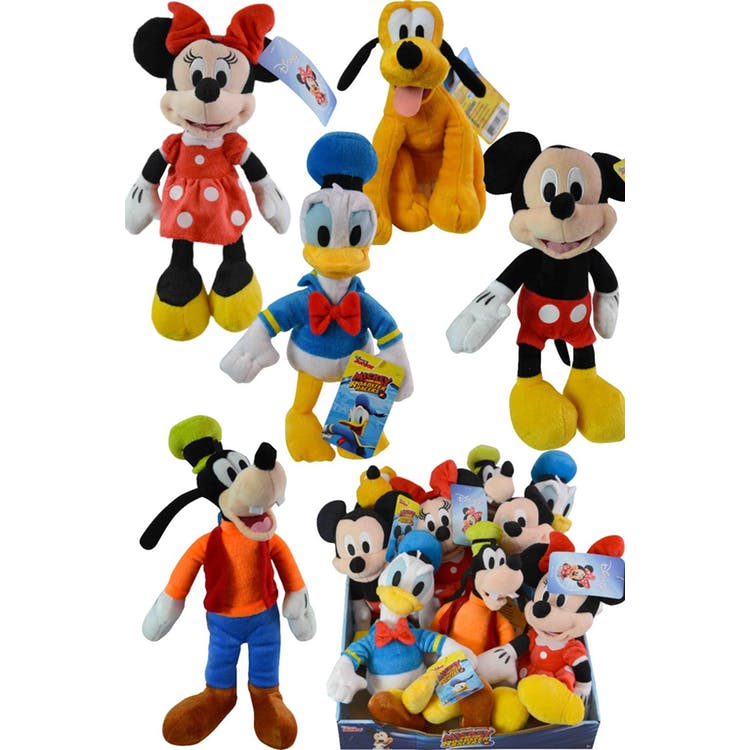 Mickey & Friends Plush Toys - Assorted 11" 2