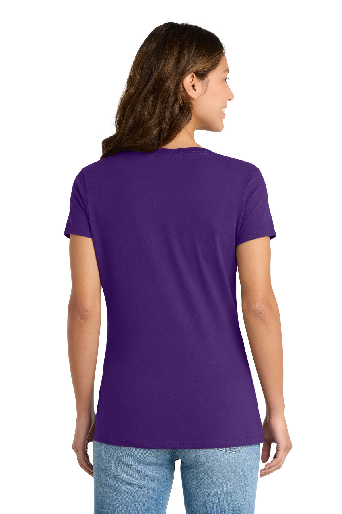 Port & Co Women's Fan Favorite V-Neck Tee. LPC450V 65