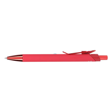 Metallic Recycled Aluminum Soft Touch Gel Pen 63
