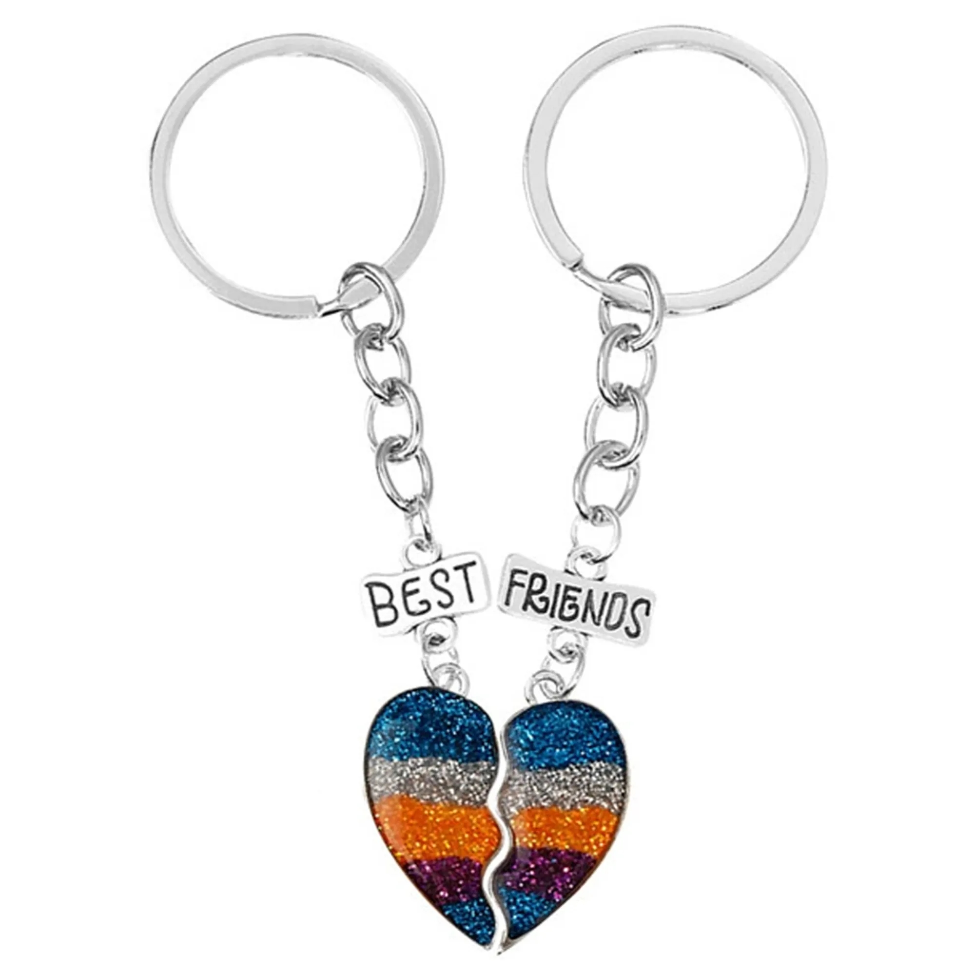 Gradient Heart Keychain 10