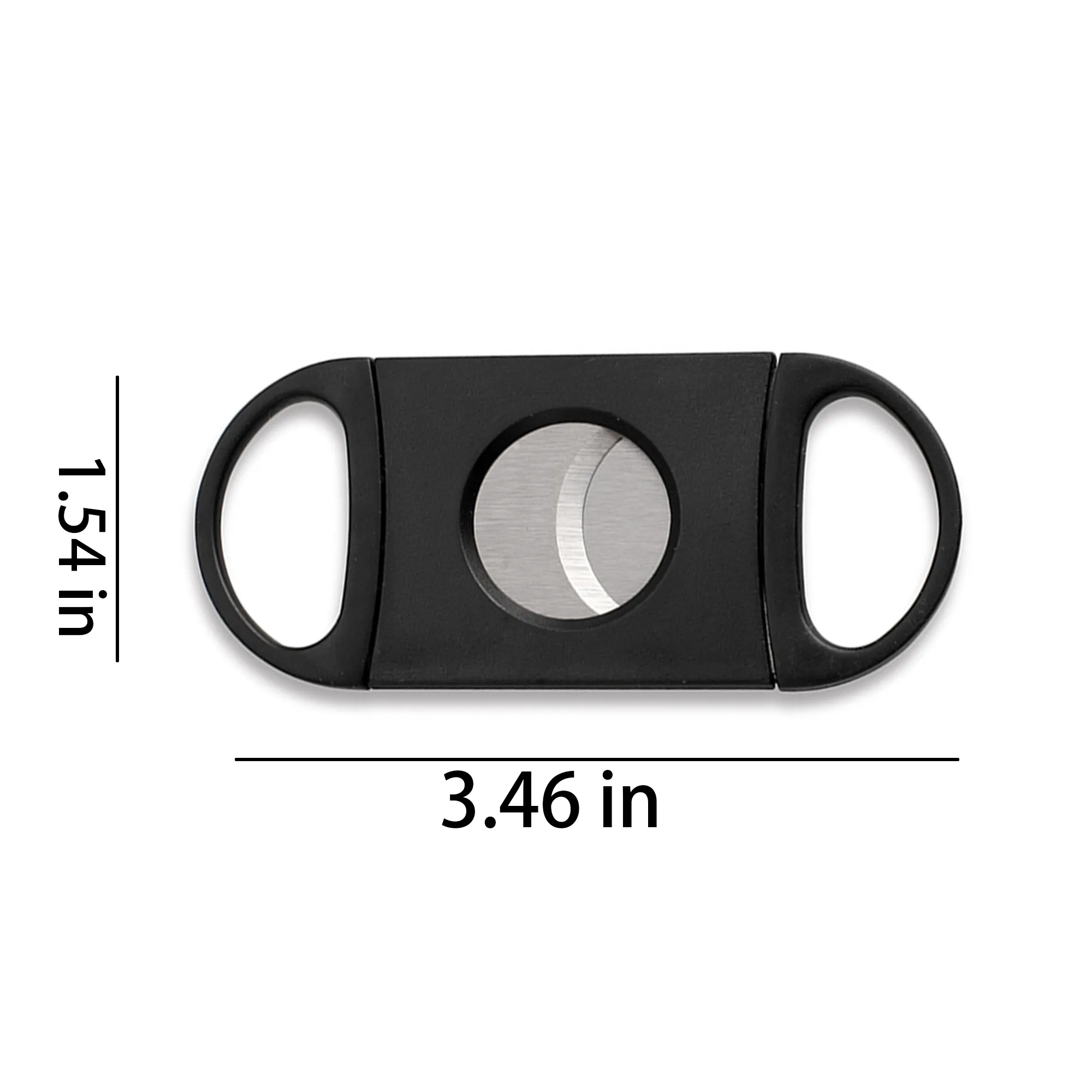 MOQ 50 Stainless Steel Double Blade Cigar Cutter 3
