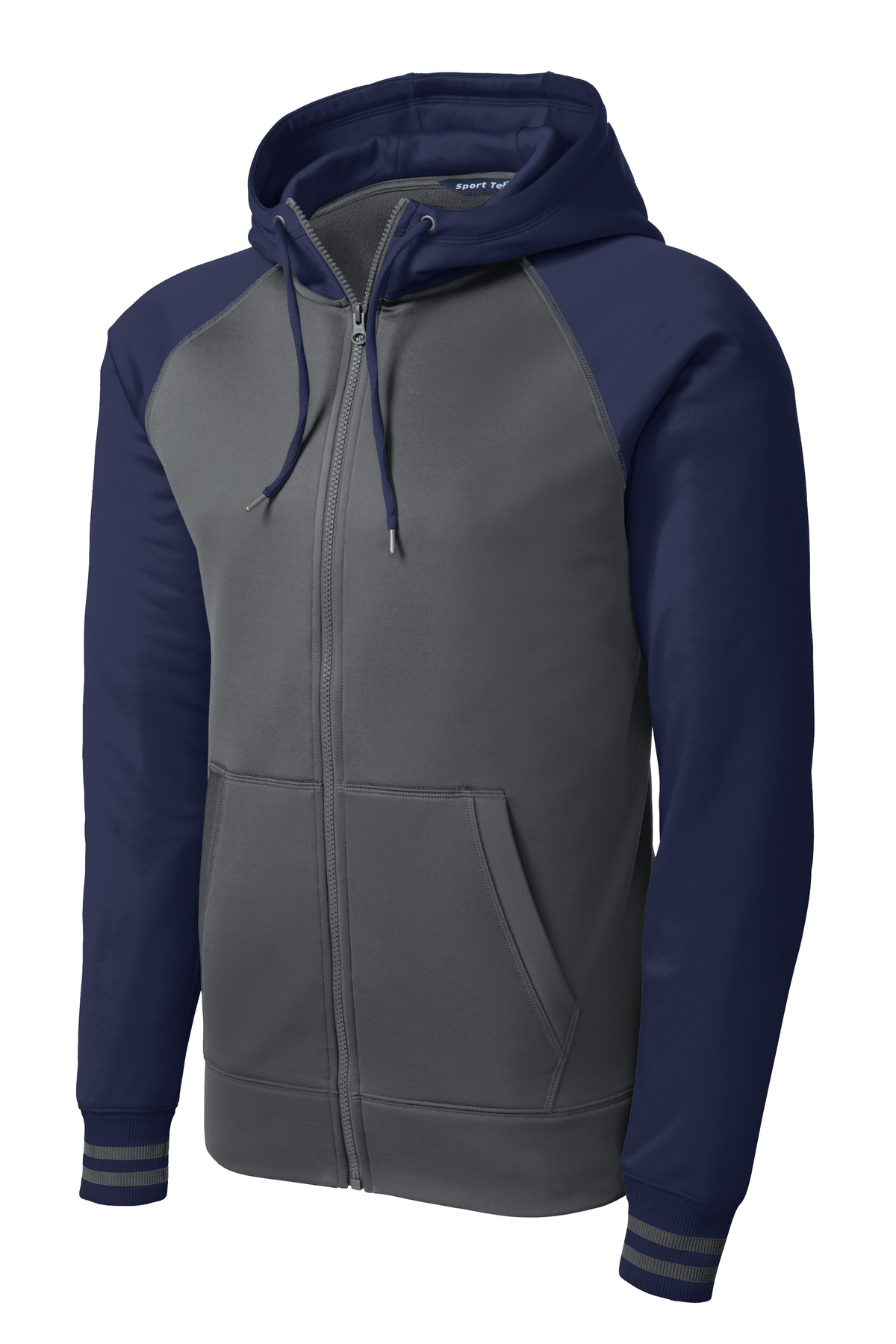 Sport-Tek Sport-Wick Varsity Fleece Full-Zip Hooded Jacket. ST236 12