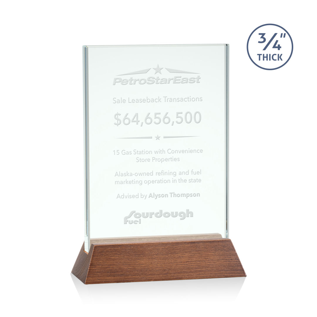 Walkerton Award - Jade/Walnut (Vert) 8