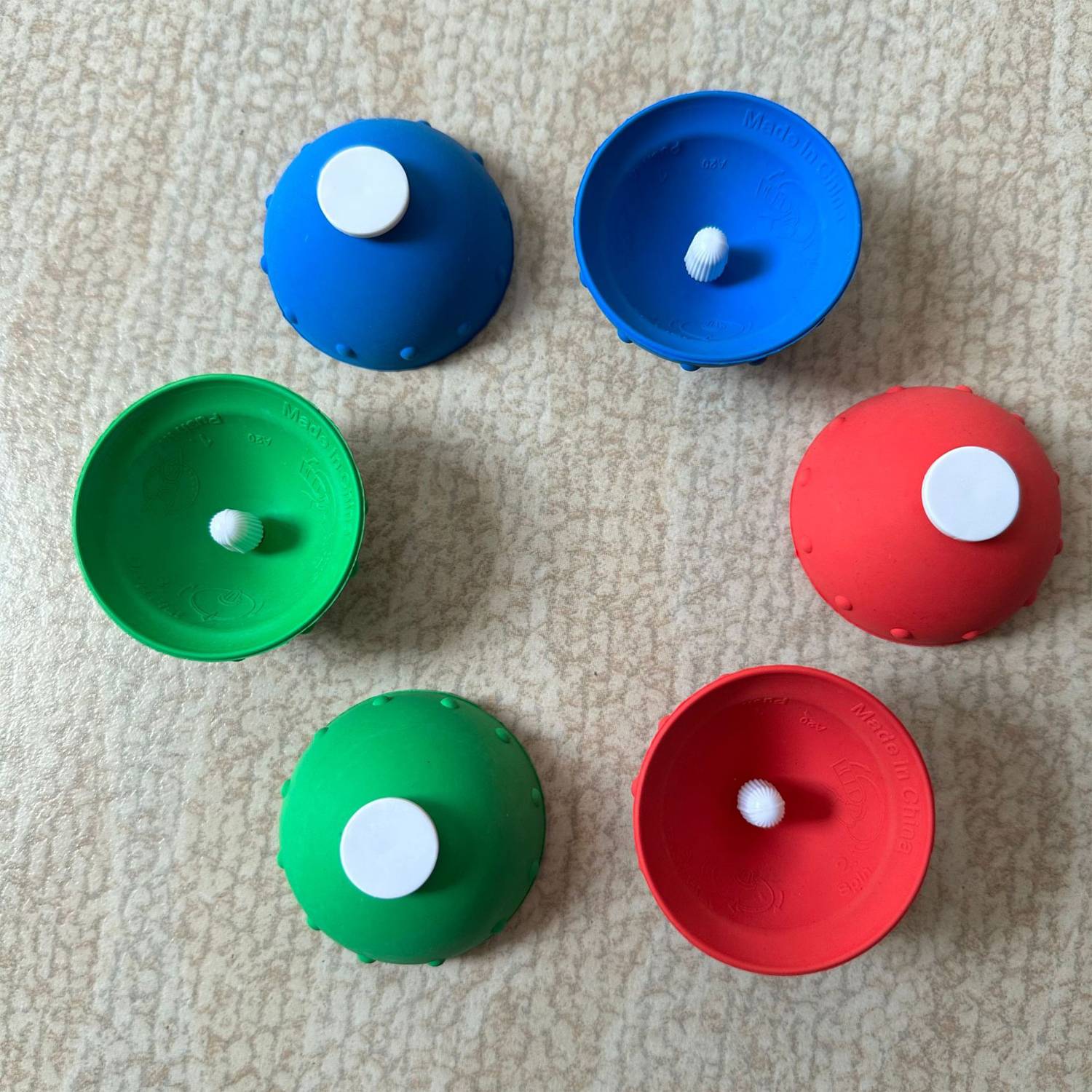 Kids Rubber Bouncing Bowl Fidget Toy 6