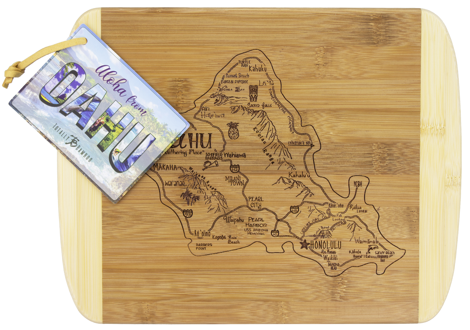 A Slice of Life Oahu Serving & Cutting Board 5