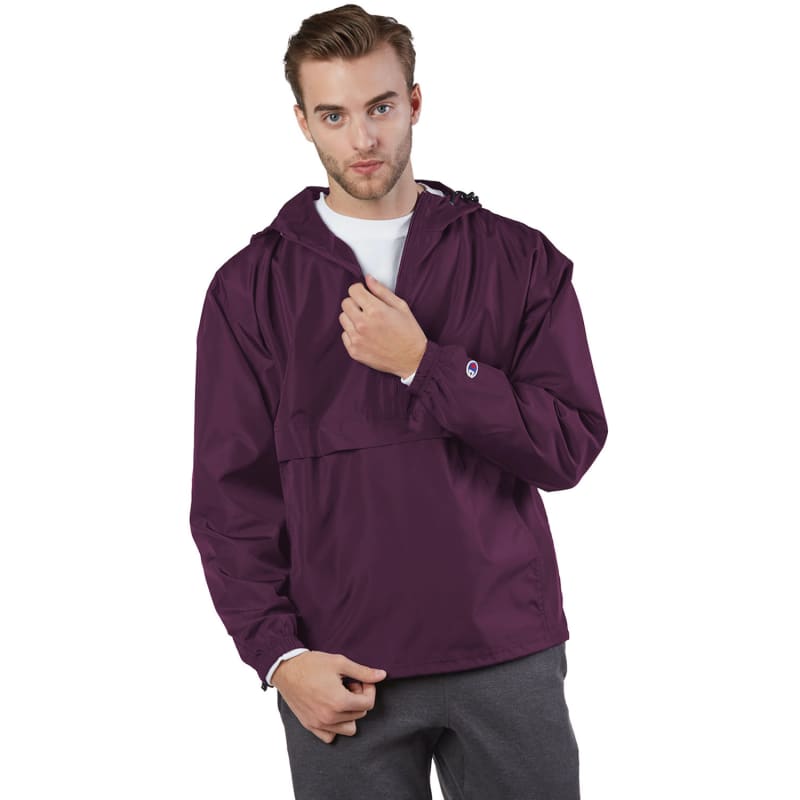 Champion Adult Packable Anorak 1/4 Zip Jacket 21