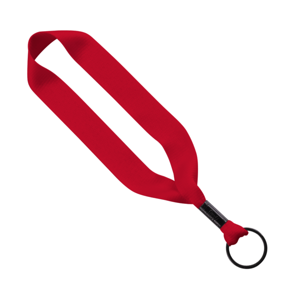 3/4" Polyester Key Chain with Crimp Split Ring 6