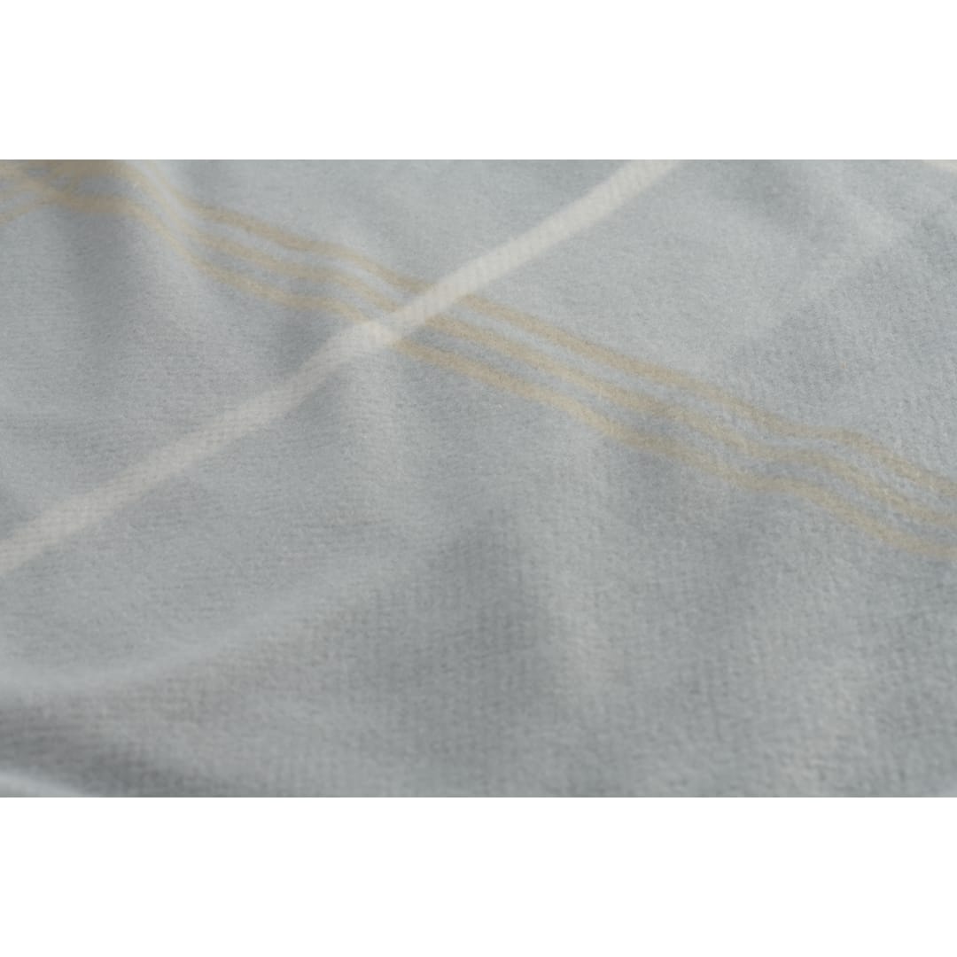 Plaid Fleece Sherpa Blanket 71
