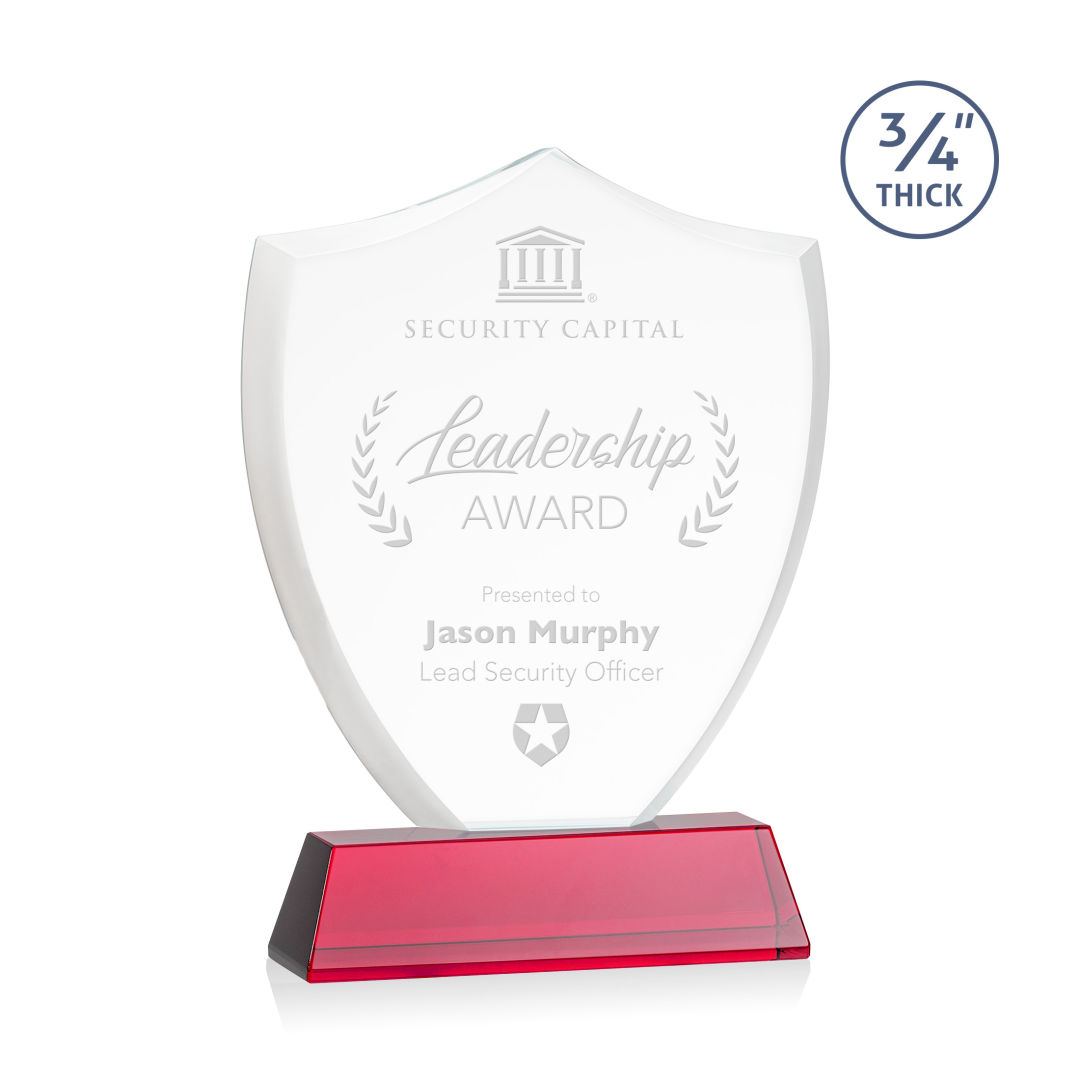Scudo Shield Award on Newhaven - Red 10