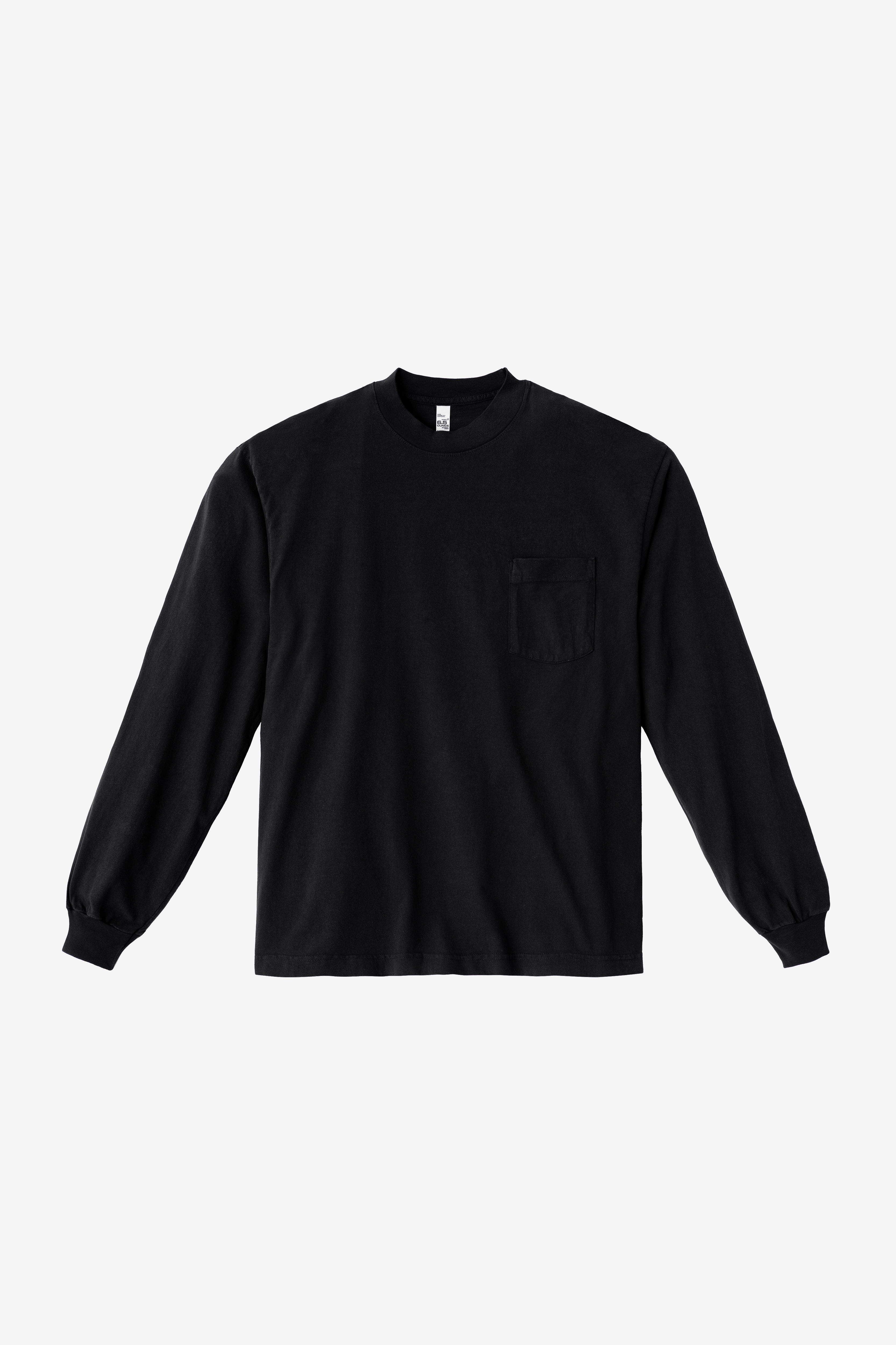 6.5 OZ L/S GARMENT DYE POCKET T-SHIRT 21