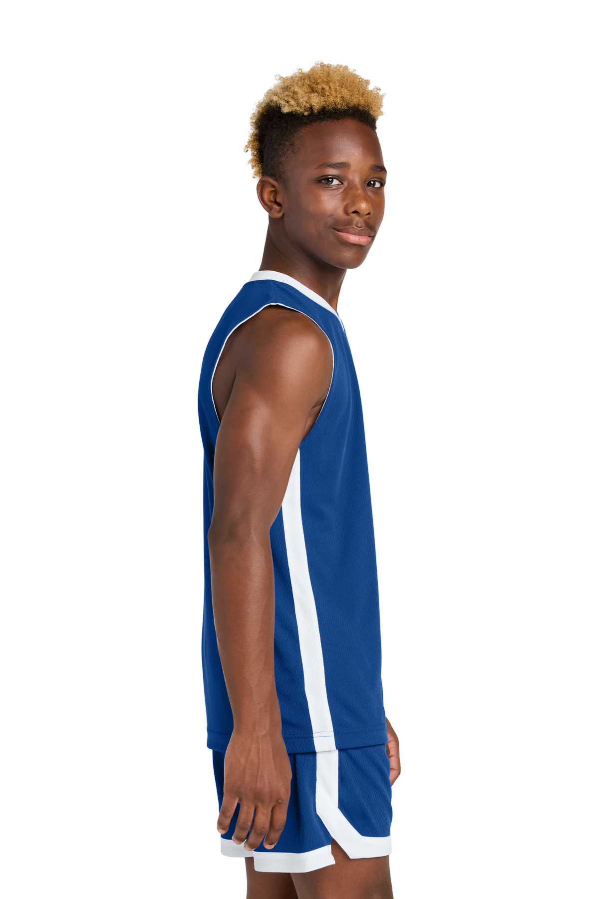 Sport-Tek Youth Rival Basketball Rev Jersey YST900 26