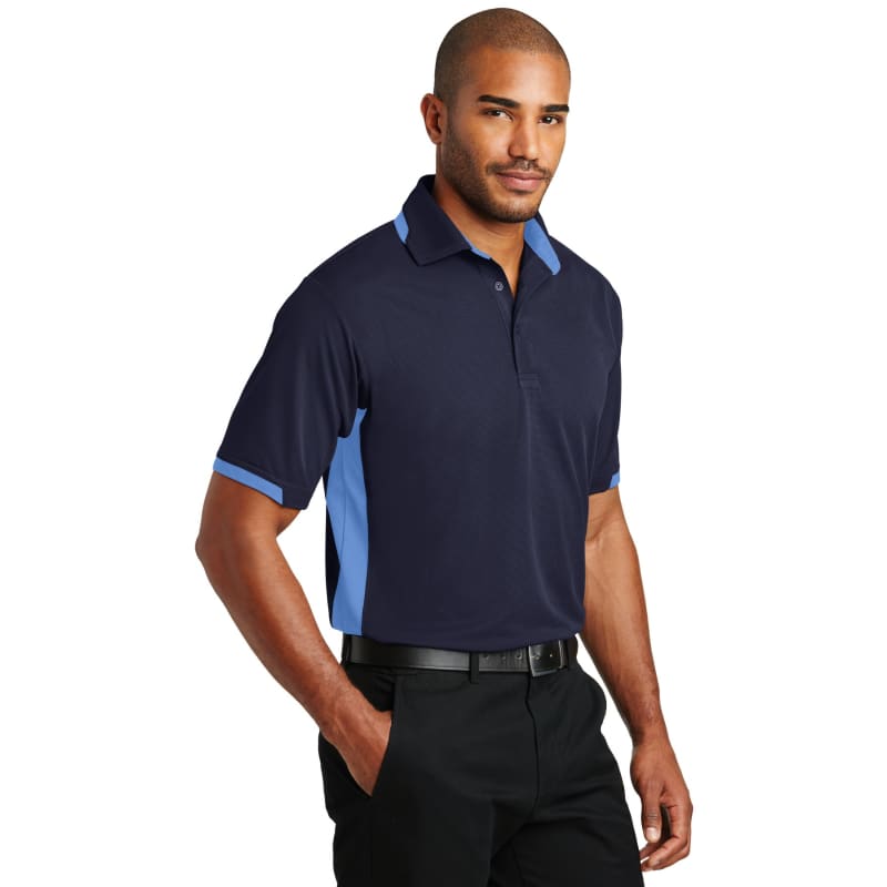 Port Authority Dry Zone Colorblock Ottoman Polo. 23