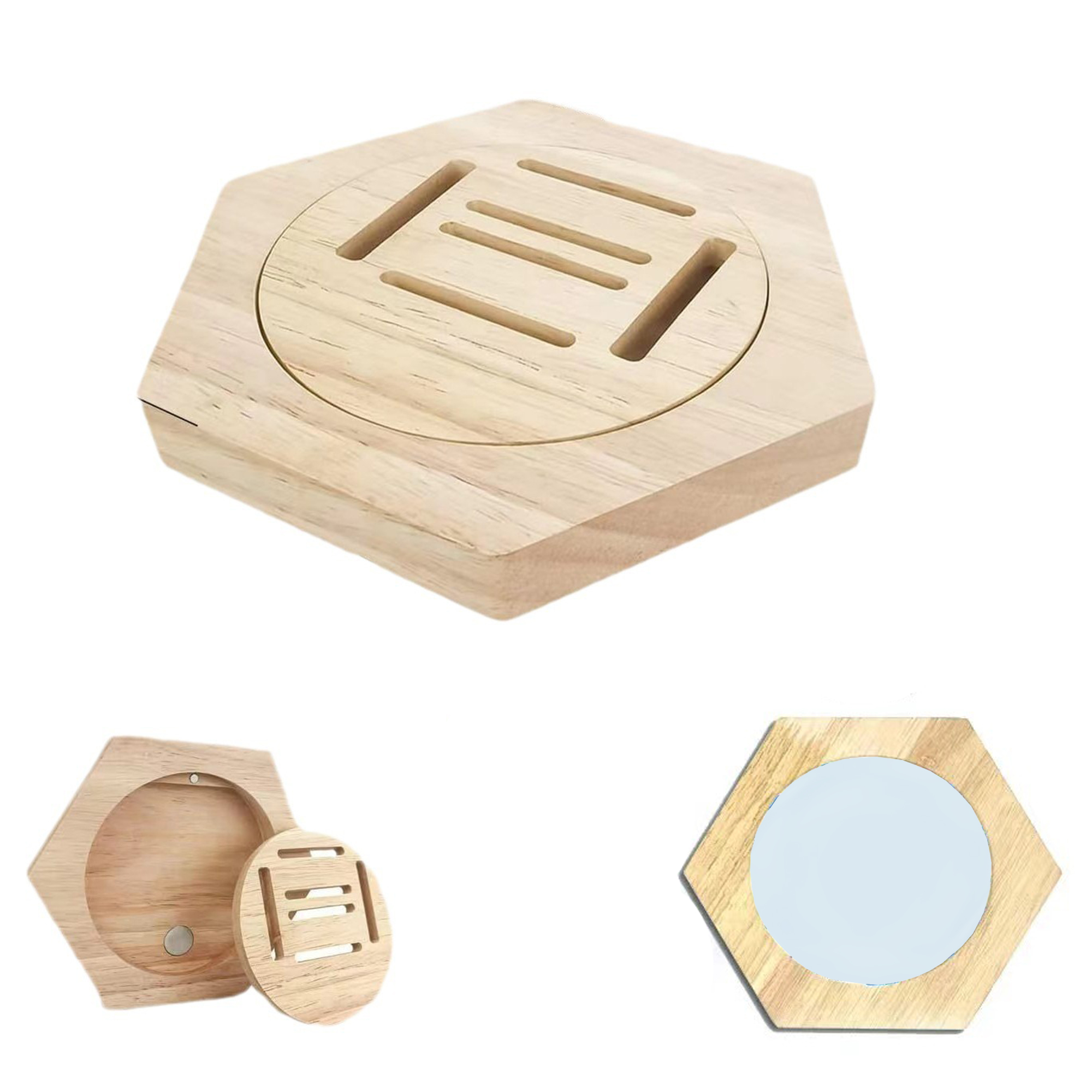 Hexagonal Medal Display Rack 1