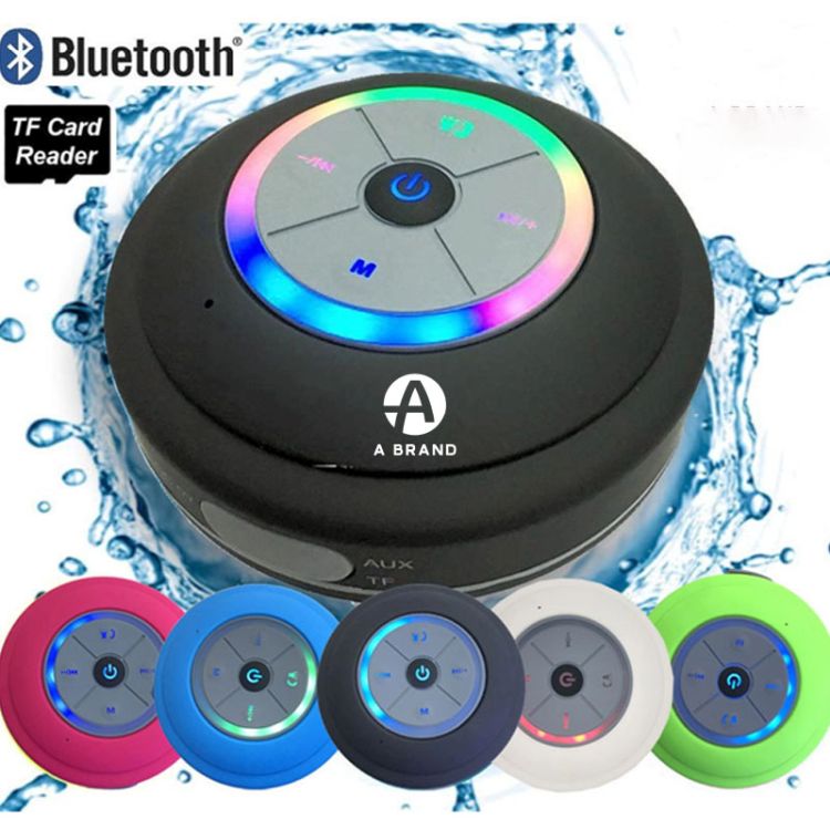 Waterproof Bluetooth Speaker With LED 1