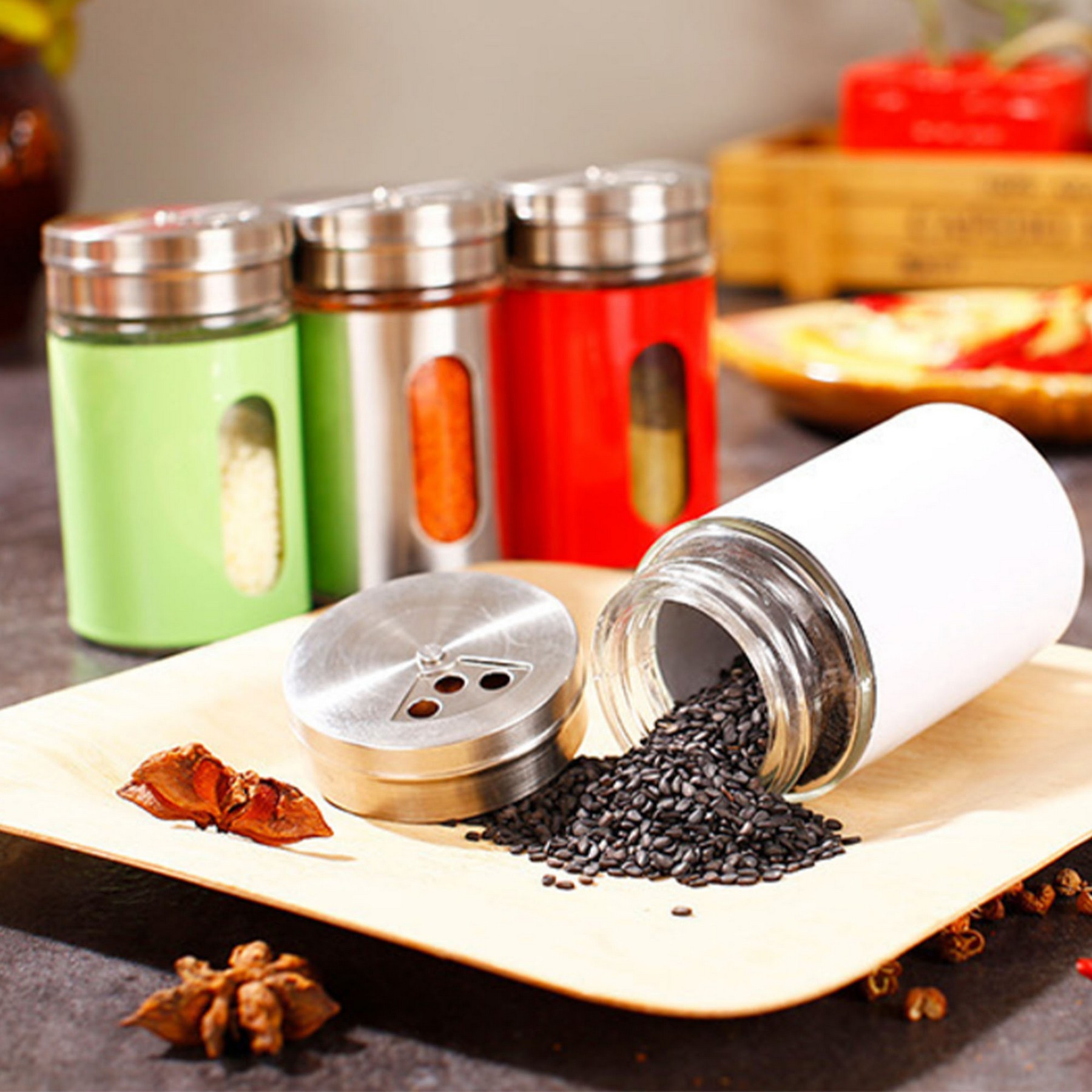 Round Storage Can with Lid 3
